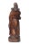 1990s Vintage Chinese Carved Wood General Guan Figure For Sale - Image 5 of 8