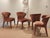Traditional Baker Furniture Lapel Dining Chairs - Set of 4 For Sale - Image 3 of 10
