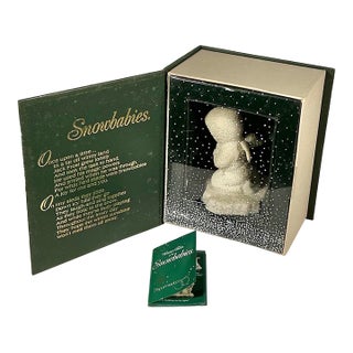 Department 56 Snowbabies “Now I Lay Me Down to Sleep” Figurine 1993-2005 Original Box & Packing For Sale