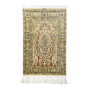 Extremely Fine Turkish Silk Hereke Rug 3'4'' X 5'0''