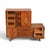 Specialty Woodcraft Sculpted Diamond Vintage Mid Century Modern Stacking Highboy Dresser C. 1960s, Attributed For Sale - Image 9 of 15