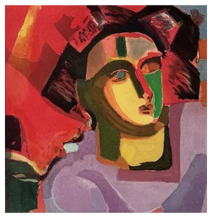 Sandro Chia, Colors a Tale of Springtime 9, 1999, Etching