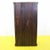 Carved Wooden Bookcase with Floral Motifs and Stylized Figures For Sale - Image 9 of 10