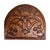 Vintage Hand-Carved Folding Wooden Mancala Style Game Board With Figural Relief For Sale - Image 6 of 8
