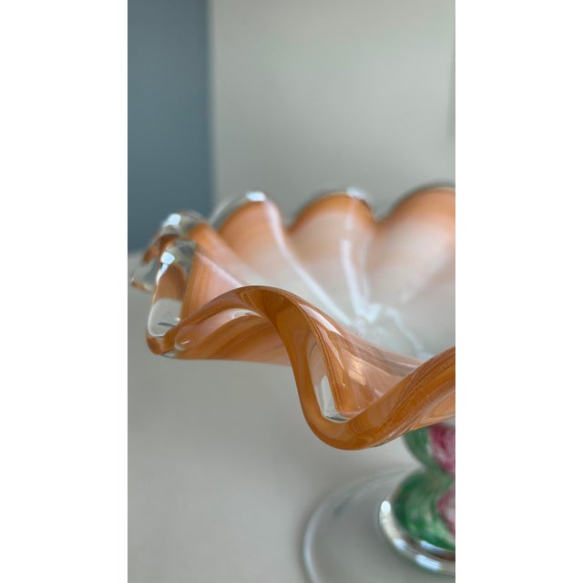 Murano Glass Bowl, Italy, 1980s For Sale - Image 9 of 14