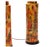 Orange 1970s Campus Ceramic Table Lamps - a Pair For Sale - Image 8 of 9