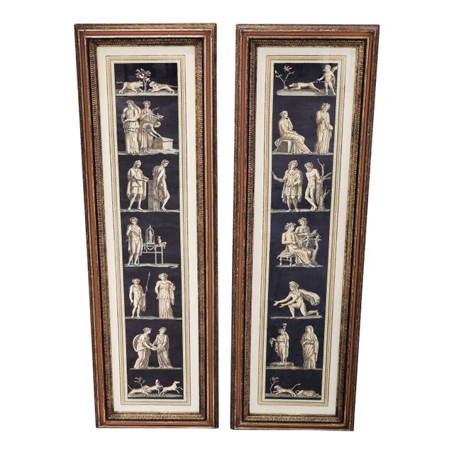 18th Century Neoclassical Engravings by Niccolo Vanni For Sale