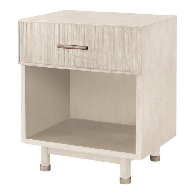 Century Furniture Biscayne 1 Drawer Nightstand, Peninsula Finish For Sale