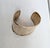 Metal Vintage 1977 Signed Napier Ad Piece Goldtone Wide Wavy Cuff Bracelet For Sale - Image 7 of 11
