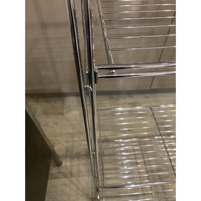 Vintage Chrome Modular Wall-Mounted Desk Unit, 1970s For Sale - Image 14 of 18