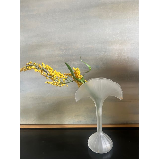 Art Nouveau Vintage Stelvia Hand Made Italian Art Nouveau Style Vase For Sale - Image 3 of 17