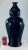 Modern Fine Chinese Black Glaze Porcelain Vase For Sale - Image 4 of 5
