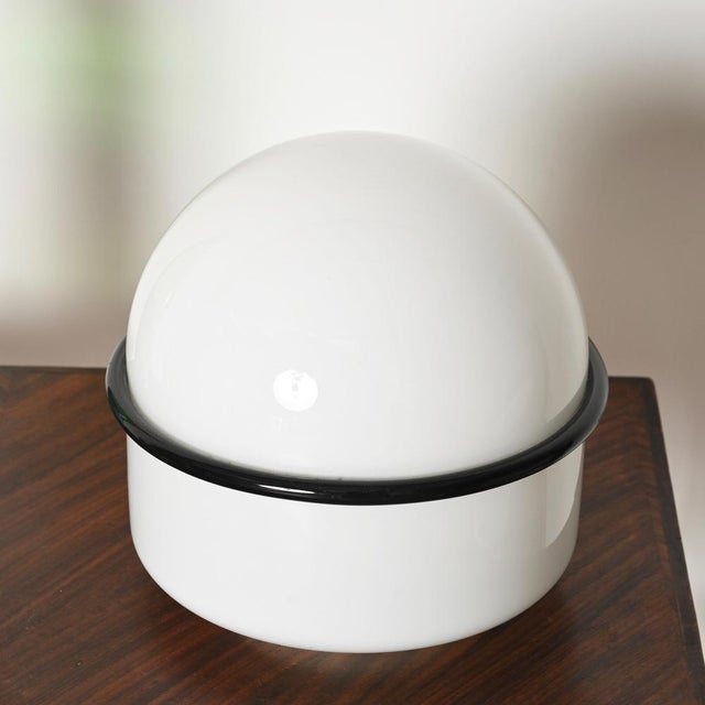 Tecla Table Lamps in Murano Glass attributed to Noti Massar for Leucos, 1960s, Set of 2 For Sale - Image 15 of 16