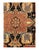 Indo Serapi design rug. Handmade Hand-knotted in fine lambswool. Lamb's Wool on a Cotton Foundation Vegetable Dyed Hand-...