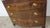 1980s White Bowfront Chest Mahogany Banded Amazing Server Silver Chest For Sale - Image 4 of 11