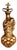 19.2K Gold Our Lady of the Immaculate Conception Pendant For Sale
