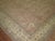 Art Deco Pink Square Antique Turkish Oushak Square Rug - 11'10" x 12'5" For Sale - Image 3 of 6