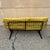 Vintage Homecrest Mid Century Modern Wire Metal Sofa W/ Yellow Vinyl Cushions For Sale - Image 14 of 18