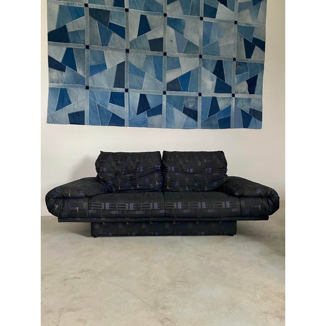 Navy Blue Rolf Benz Postmodern Sofas, Set of 2 (Nicoletti Salotti-Style) For Sale - Image 8 of 16