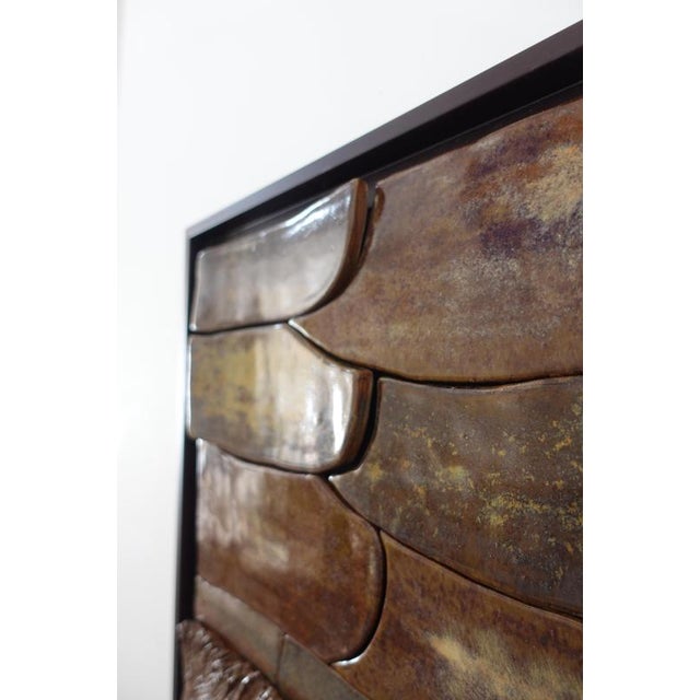 Not Yet Made - Made To Order Patina II Ceramic Mural by Audrey Vo Van For Sale - Image 5 of 10