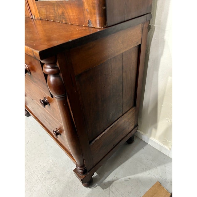 Antique Empire Display Cabinet For Sale - Image 15 of 16