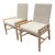 Palecek Freeman Coastal Armchairs, Pair For Sale