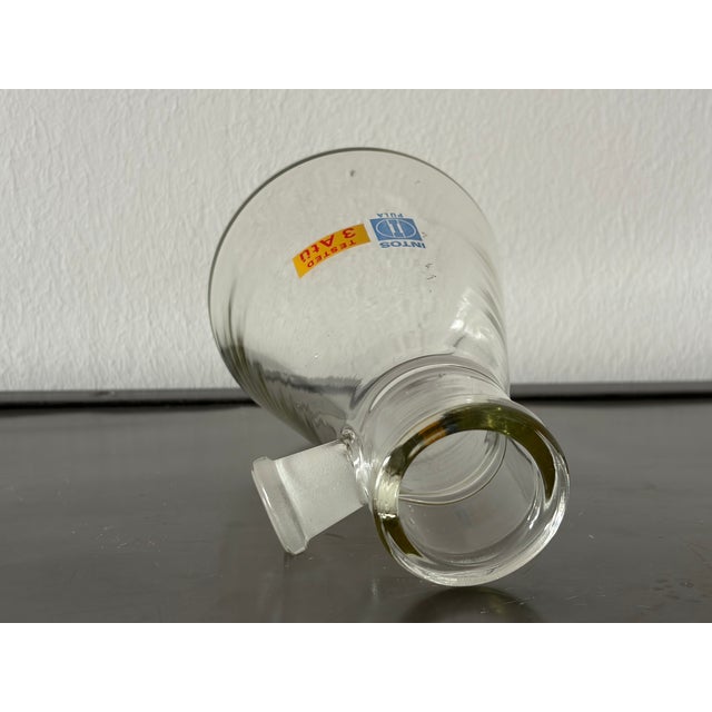 Industrial Erlenmeyer Flask from Intos Pula, Yugoslavia, 1970s For Sale - Image 12 of 14