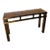 Chinese Early 20th Century Elmwood Console Table With Woven Top Inset For Sale
