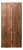 Pair of Rustic 19th C. French Walnut Bifold Wood Doors 9 Ft For Sale
