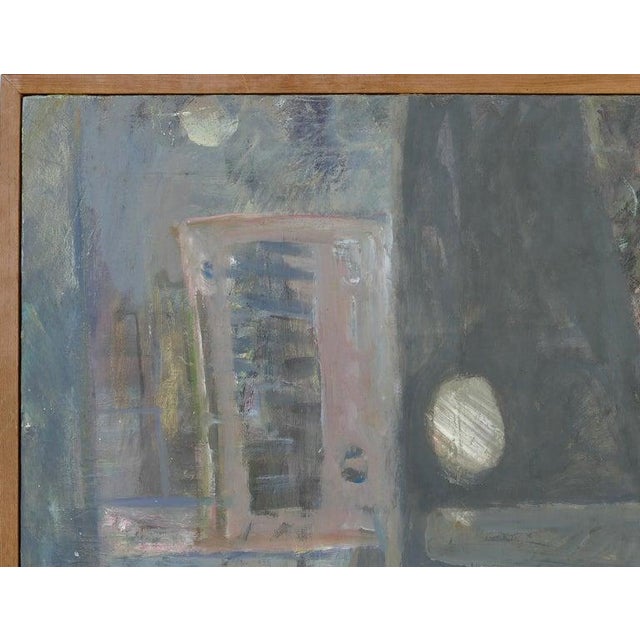 Figurative 1990s Figurative Abstract Oil Painting "Pandora's Box" by Warren Fischer For Sale - Image 3 of 8