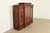 Victorian R. J. Horner Style Antique Victorian Carved Walnut Triple Bookcase Cabinet, Circa 1880s For Sale - Image 3 of 12