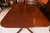 Vintage 20th Century Mahogany Twin Pillar Dining Table from William Tillman, 1980s For Sale - Image 11 of 17