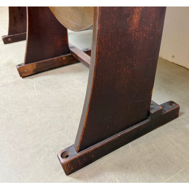 Wood Vintage Two-Seater Cinema Bench from Thonet, 1950s For Sale - Image 7 of 18