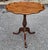English Late 19th Century English George III Style Mahogany PieCrust Scalloped Tea Table For Sale - Image 3 of 7