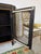 1930s 1930s Hollywood Regency Ebonized & Giltwood Wire-Mesh Door Cabinet For Sale - Image 5 of 12