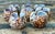 Vintage Sliced Shell Napkin Holders - Set of 8 For Sale In West Palm - Image 6 of 12