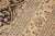 1990s Floral Charcoal/Beige Wool Rug - 9'0'' X 12'2'' For Sale - Image 5 of 10