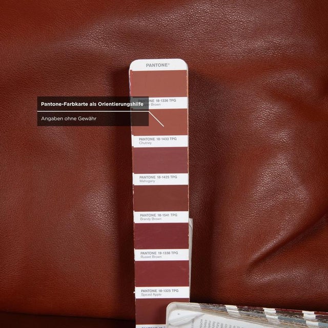 Leather Corner Sofa and Ottoman from Walter Knoll, Set of 2 For Sale - Image 13 of 18