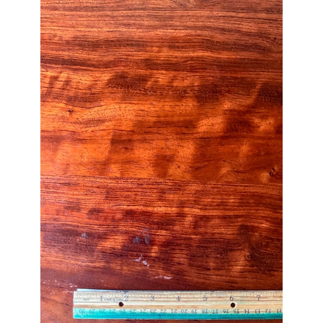 Wood 1960s Handmade Bubinga, Walnut, and Mahogany Coffee Table For Sale - Image 7 of 9