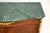 Stone Antique French Burr Walnut Cabinet with Marble Top, 1930s For Sale - Image 7 of 11