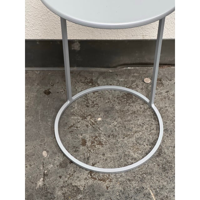 Room & Board Slim Round C-Table For Sale - Image 12 of 12
