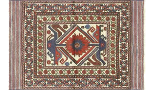 1980s Afghan Balouch Rug