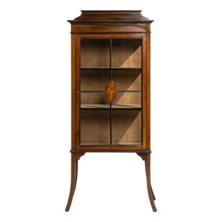 Edwardian Inlaid Cabinet, Antique, United Kingdom, 19th Century For Sale