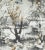 Contemporary Sample - Jean Paul Gaultier for The House of Scalamandré Brume Wallcovering, Terre For Sale - Image 3 of 3