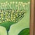 Original Allium Flower Painting in Brushed Gold Frame, Oil on Canvas, 14.5" X 14.5" by Tatiana Duperault For Sale - Image 4 of 5
