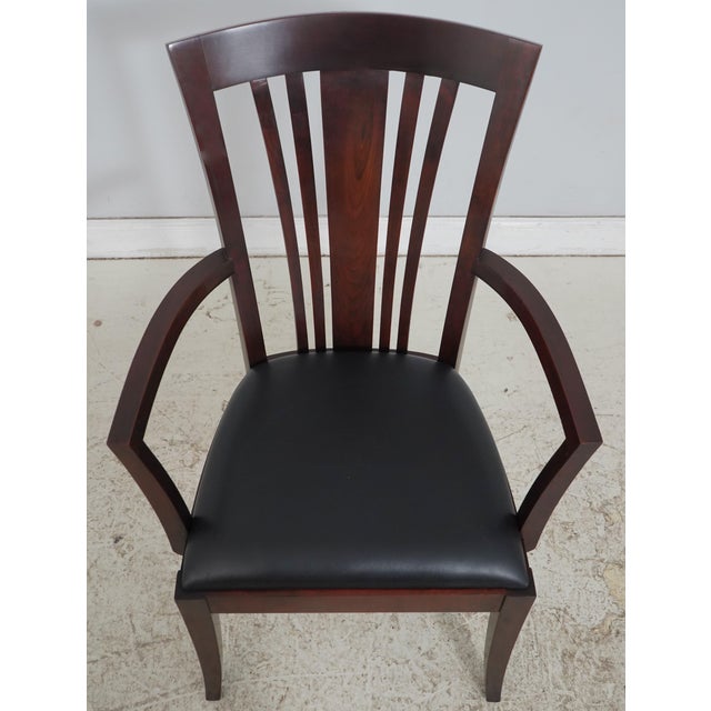 Age: c2004 Details: Metropolitan Collection #14 Finish Arts & Crafts Style Dark Cherry Finish High Quality Construction...