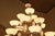 Art Deco Chandelier with Alabaster Bowls and Illuminated Cones, 1990s For Sale - Image 6 of 18