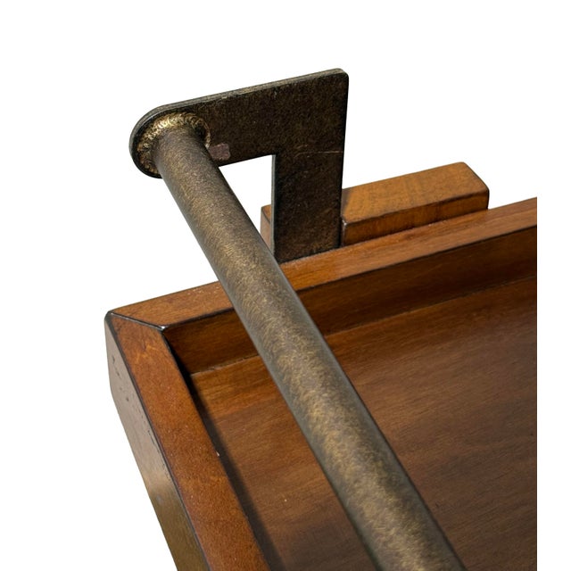 Brown Holly and Martin Zhori Mid Century Modern Bar Cart Modern Tea Set For Sale - Image 8 of 12