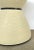 Modern Made Goods Textured Cream Vinyl Ryleigh Stool For Sale - Image 3 of 4
