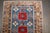 a late 19th Century Caucasian blue Karaghashli Rug Details rug no. j3943 size 3' 8" x 4' 9" (112 x 145 cm)